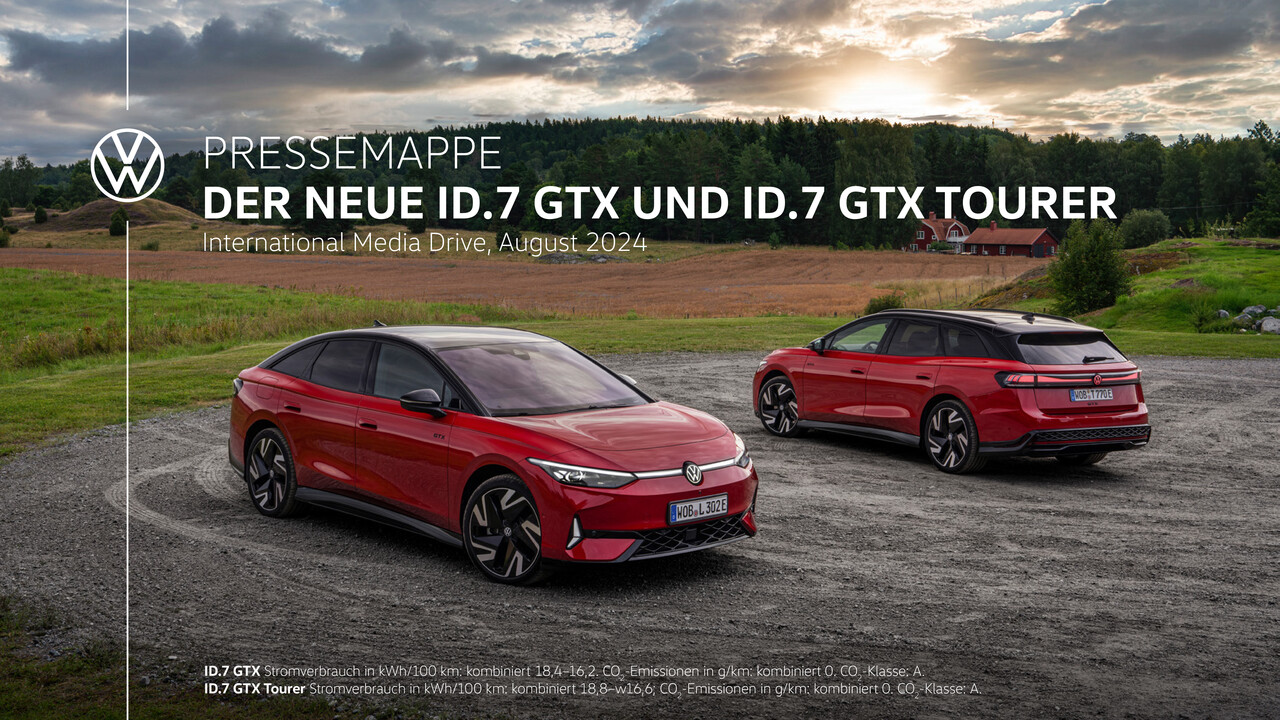 Pressemappe: Der neue ID.7 GTX und ID.7 GTX Tourer