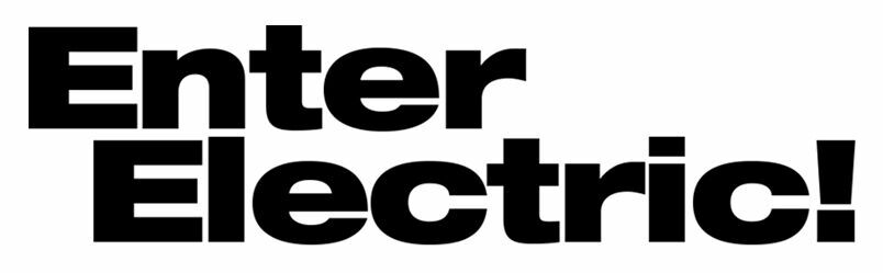 The text "Enter Electric!" in large, bold letters.