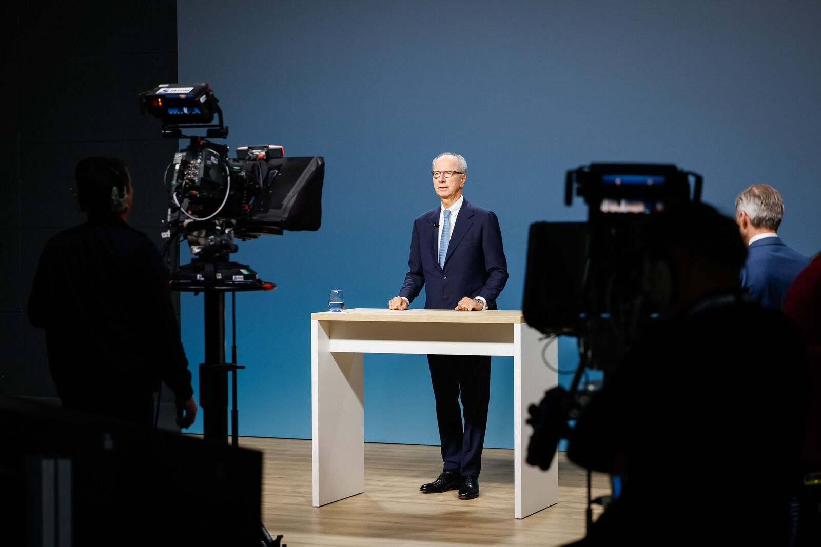 Chairman of the Supervisory Board Hans Dieter Pötsch at the 65th Annual General Meeting of Volkswagen Aktiengesellschaft