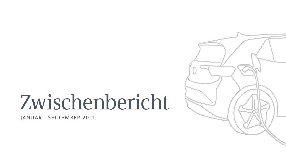 Zwischenbericht Januar - September 2021